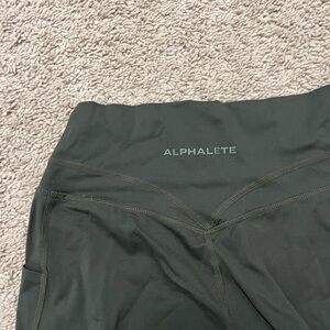 Alphalete Women's Olive Green Leggings